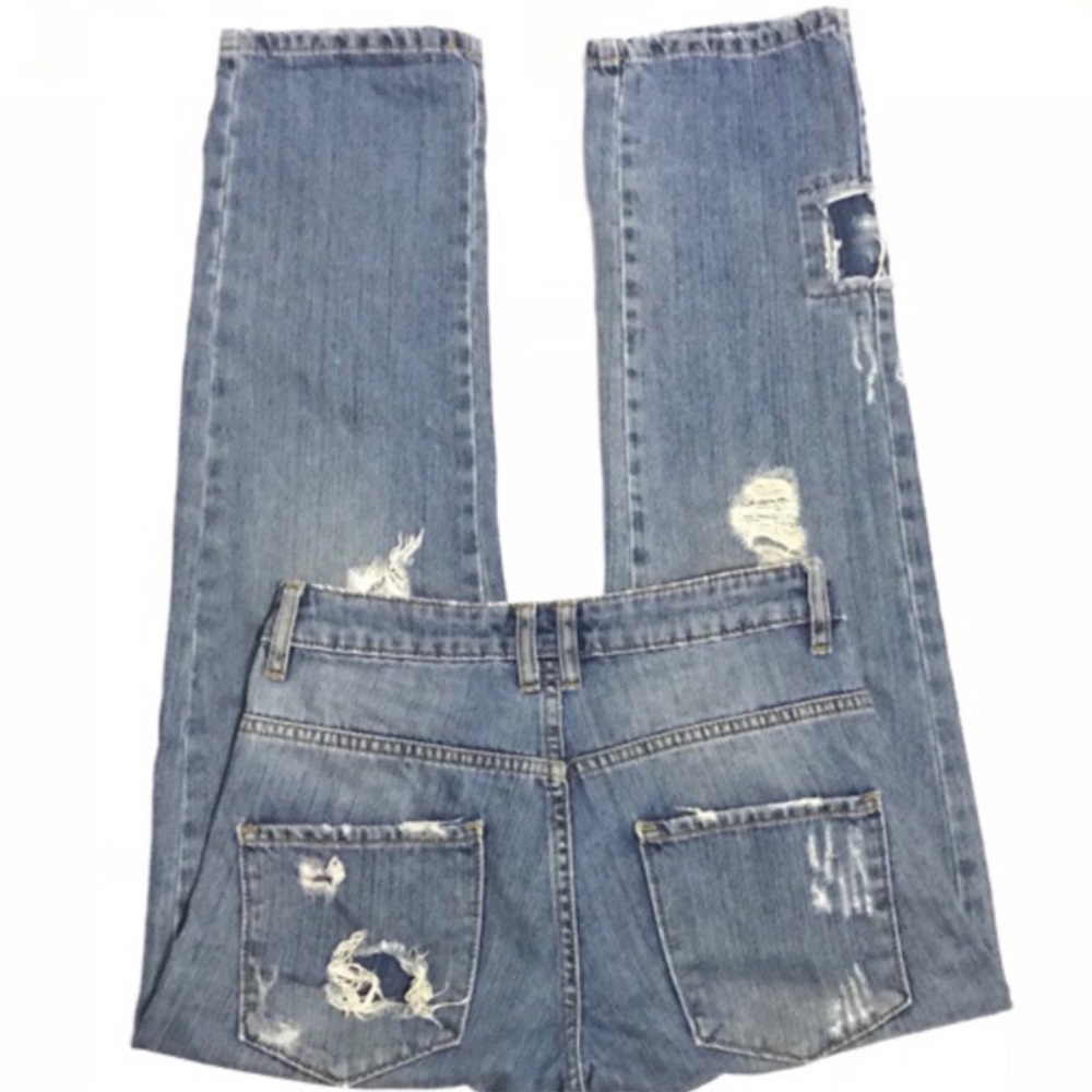 Asos Patched & Distressed Skinny High Rise… - Picture 7 of 7